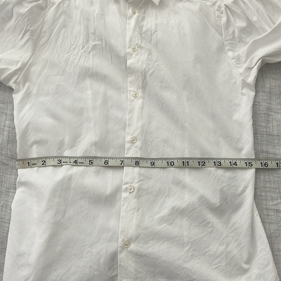 Ralph Lauren black label puff sleeve white shirt - Picture 7 of 8